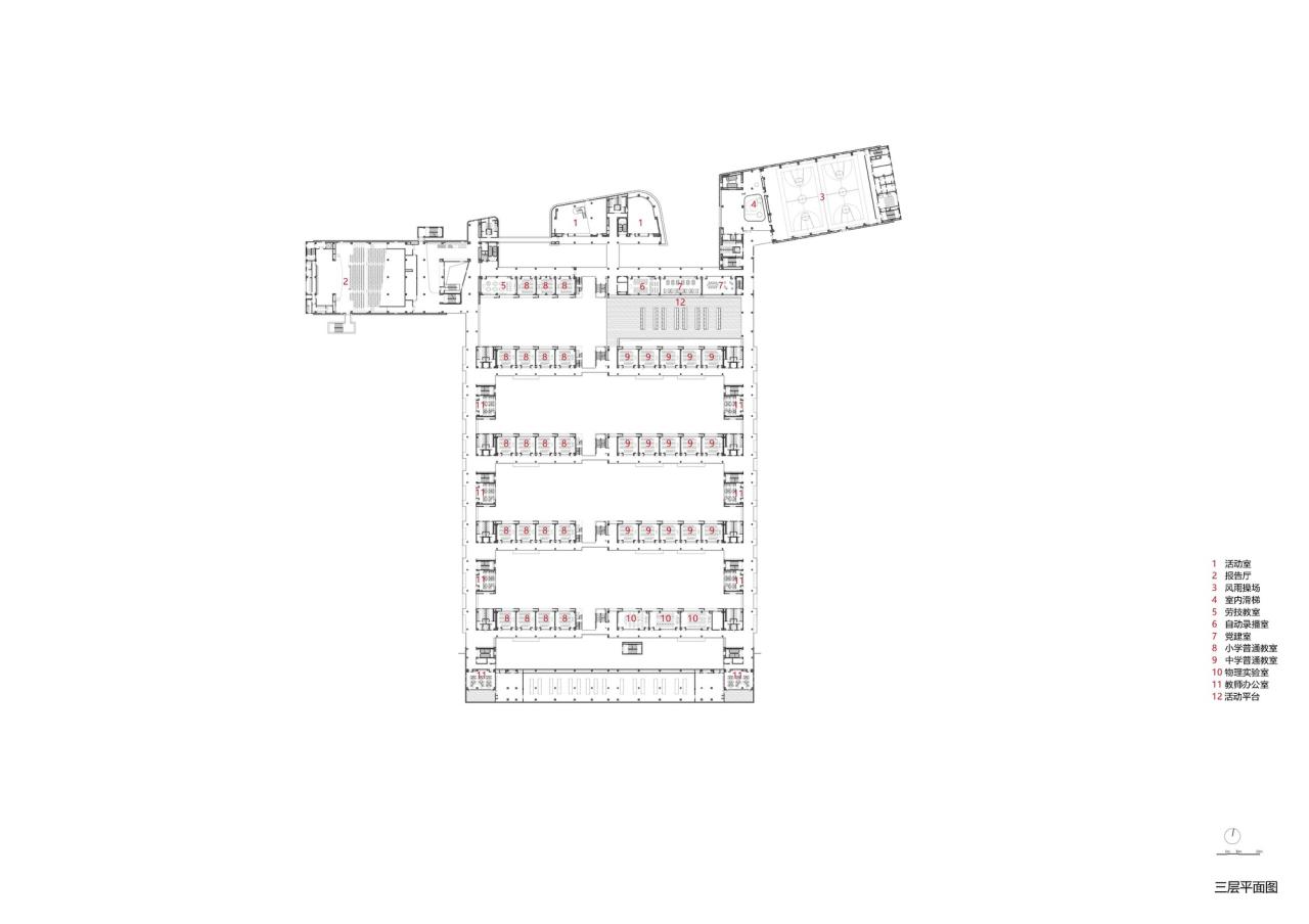BIM建筑|苏州大学高邮实验学校 / 九城都市建筑 BIM建筑|苏州大学高邮实验学校 / 九城都市建筑