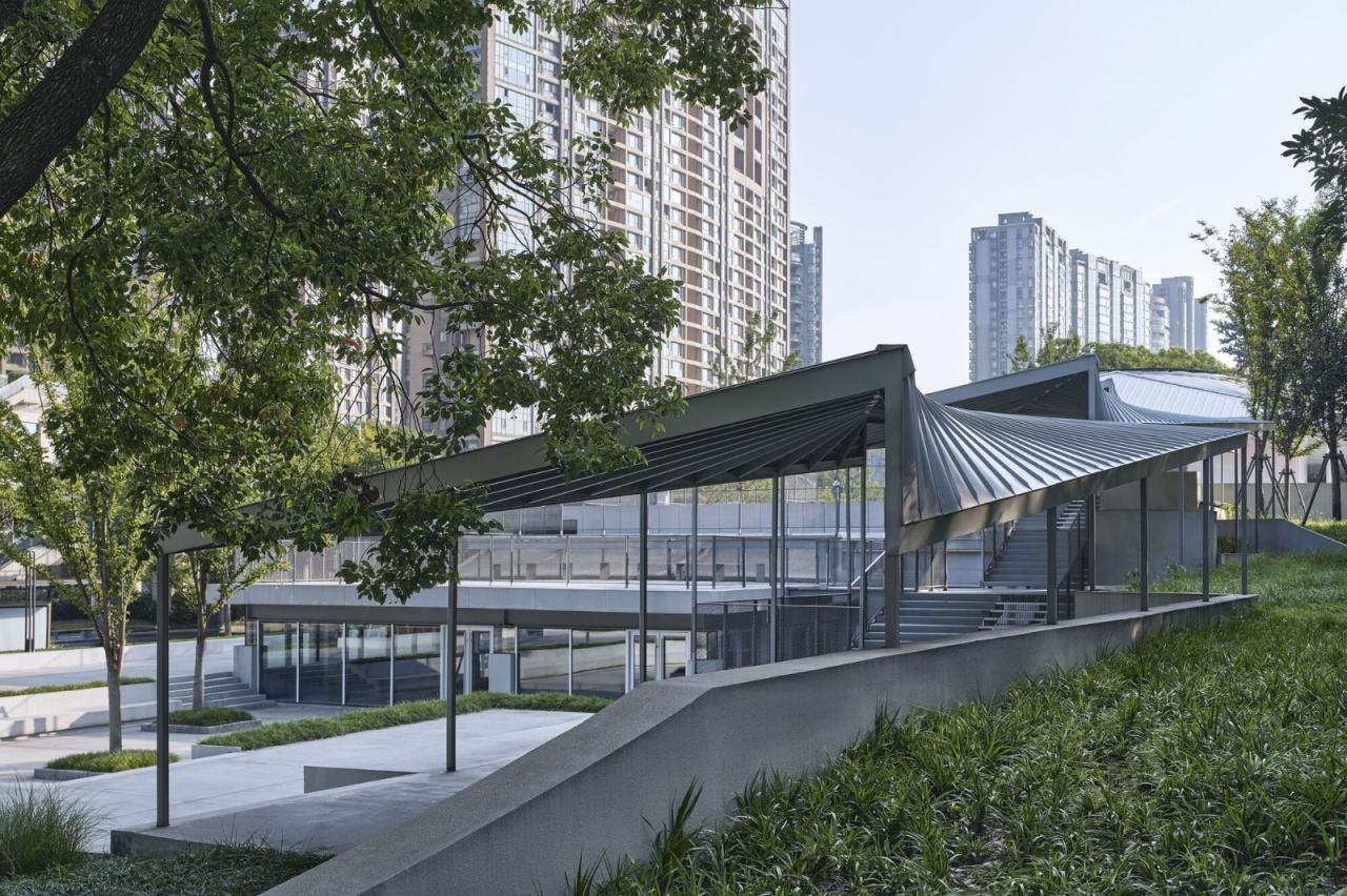BIM建筑|杭州滨江公共空间·涧石驿与停云驿 / 同济原作设计工作室 BIM建筑|杭州滨江公共空间·涧石驿与停云驿 / 同济原作设计工作室