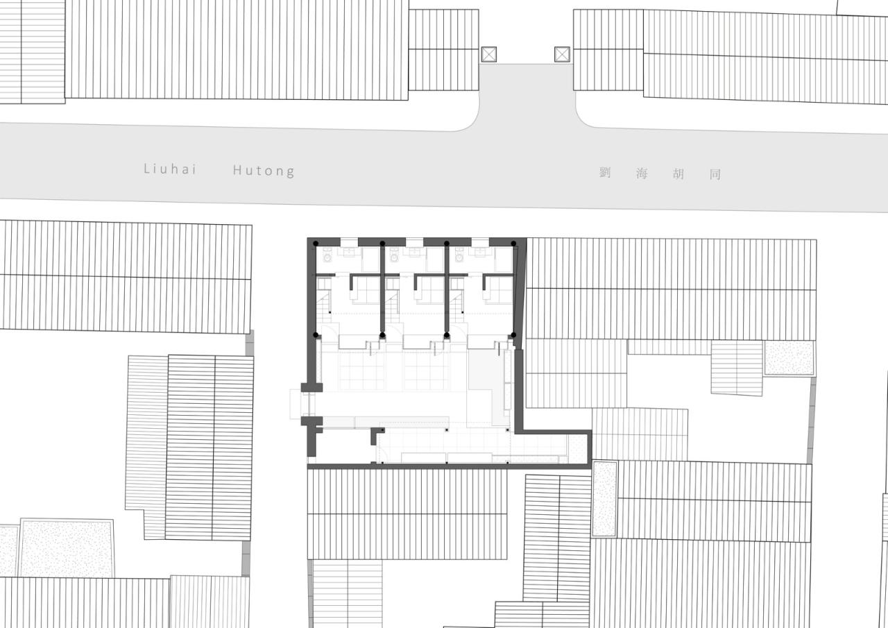 BIM建筑|刘海胡同:合院民宿 / 王维仁建筑设计研究室 BIM建筑|刘海胡同:合院民宿 / 王维仁建筑设计研究室
