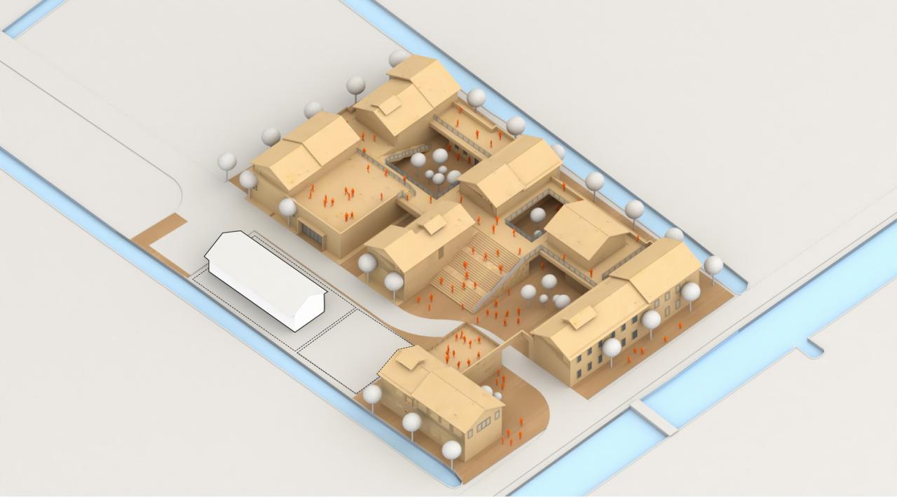 BIM建筑|此时此地:建在花卉园里的小房子—港沿花卉交流中心 / 创霖-泽柏 BIM建筑|此时此地:建在花卉园里的小房子—港沿花卉交流中心 / 创霖-泽柏