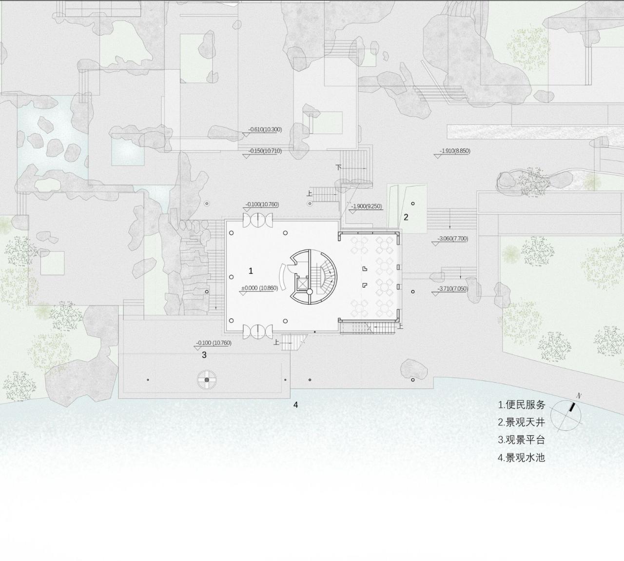 BIM建筑|杭州滨江公共空间·涧石驿与停云驿 / 同济原作设计工作室 BIM建筑|杭州滨江公共空间·涧石驿与停云驿 / 同济原作设计工作室