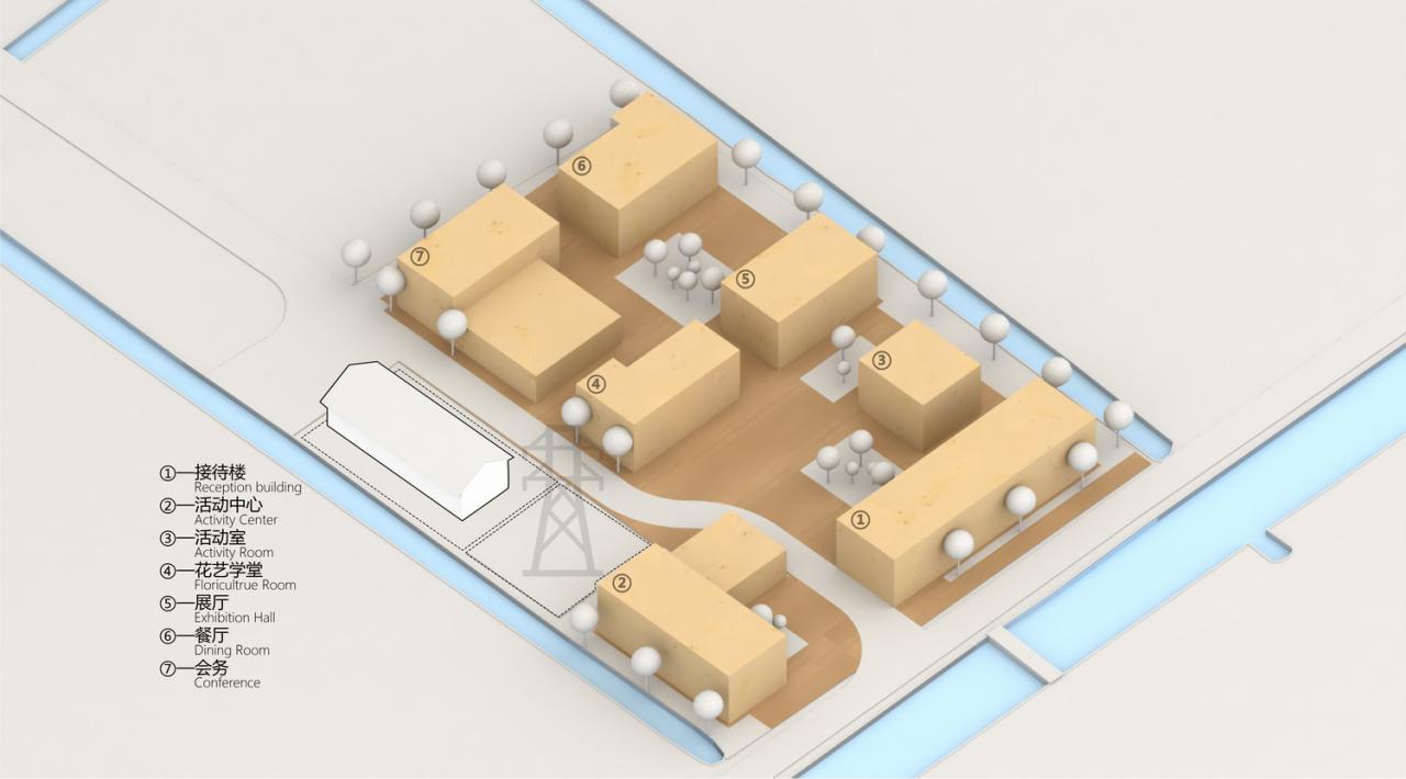 BIM建筑|此时此地:建在花卉园里的小房子—港沿花卉交流中心 / 创霖-泽柏 BIM建筑|此时此地:建在花卉园里的小房子—港沿花卉交流中心 / 创霖-泽柏
