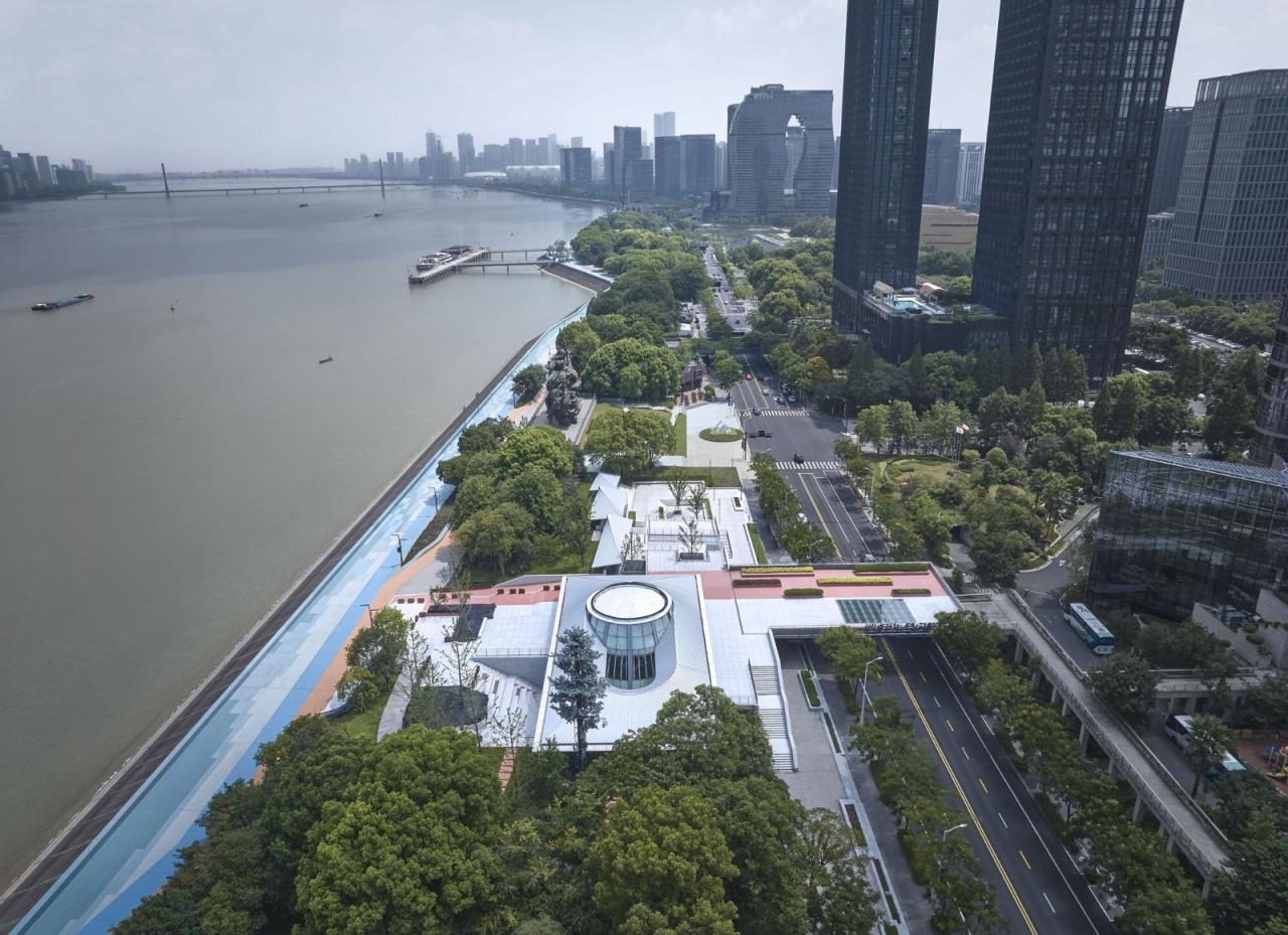 BIM建筑|杭州滨江公共空间·涧石驿与停云驿 / 同济原作设计工作室 BIM建筑|杭州滨江公共空间·涧石驿与停云驿 / 同济原作设计工作室