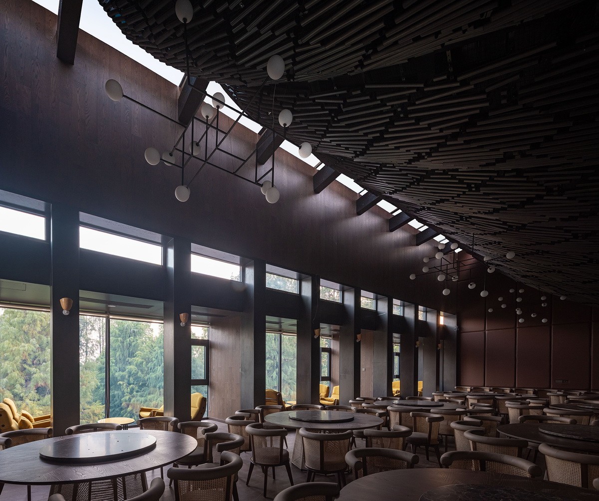 BIM建筑|桐乡濮院红旗漾杉林部落共享餐厅 / 上海严旸建筑设计工作室 BIM建筑|桐乡濮院红旗漾杉林部落共享餐厅 / 上海严旸建筑设计工作室