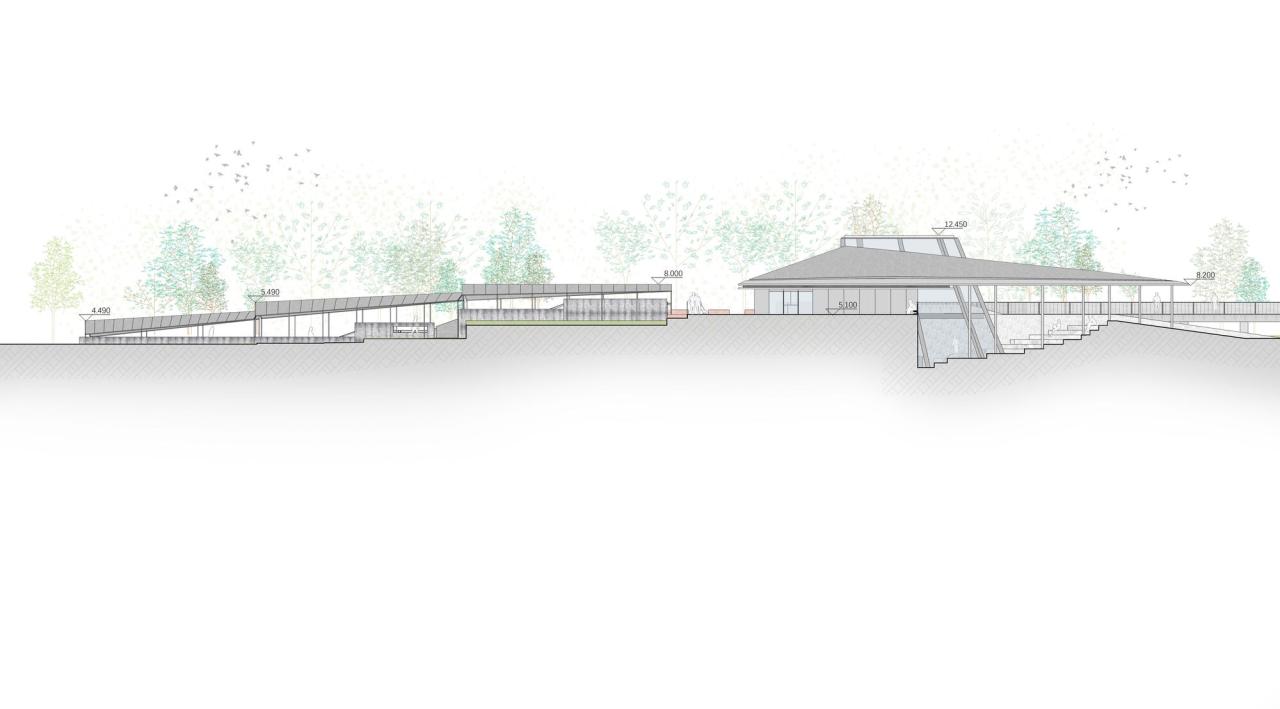 BIM建筑|杭州滨江公共空间·涧石驿与停云驿 / 同济原作设计工作室 BIM建筑|杭州滨江公共空间·涧石驿与停云驿 / 同济原作设计工作室