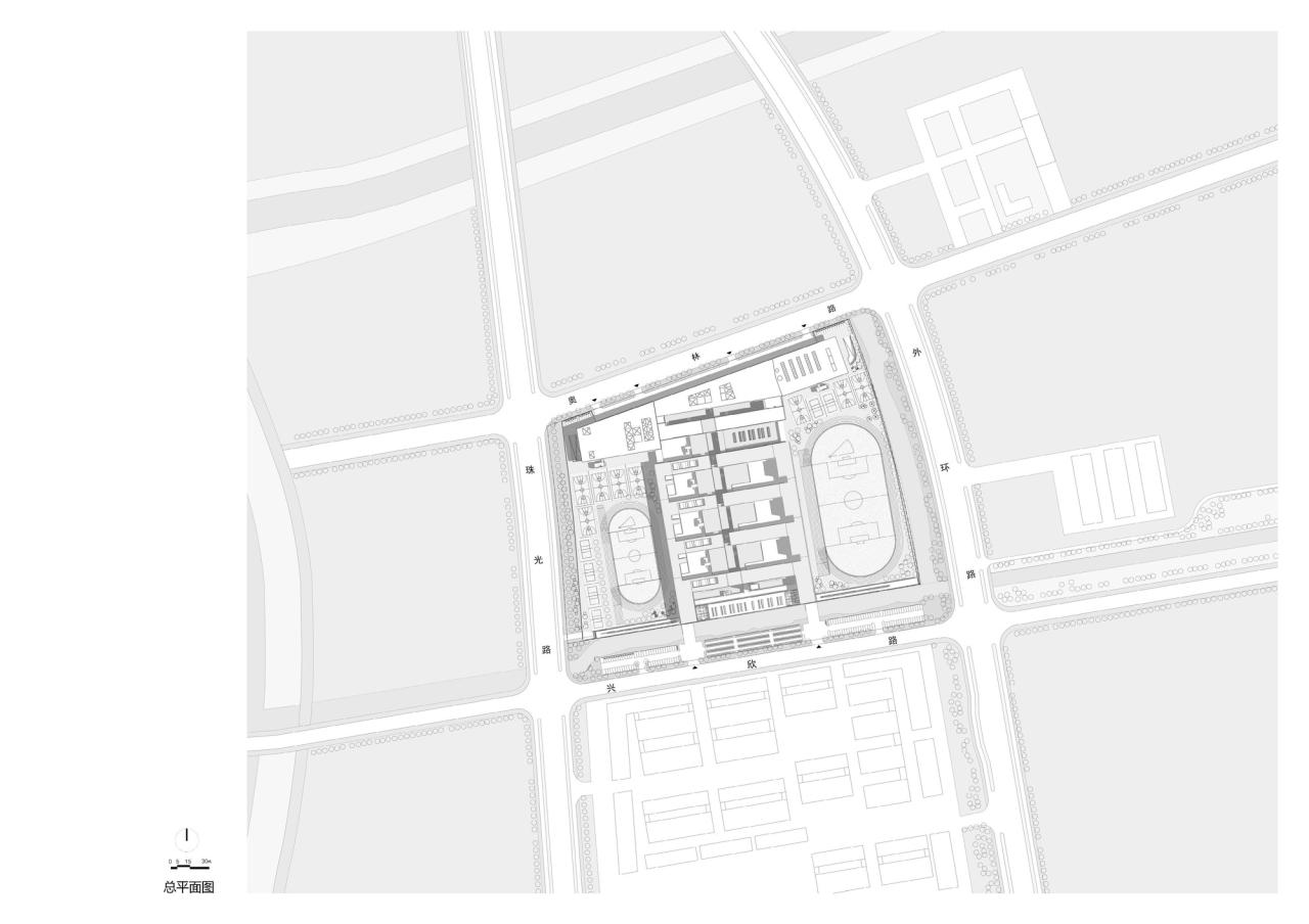 BIM建筑|苏州大学高邮实验学校 / 九城都市建筑 BIM建筑|苏州大学高邮实验学校 / 九城都市建筑