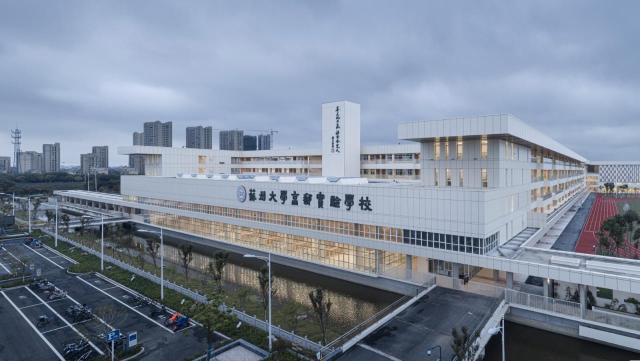 BIM建筑|苏州大学高邮实验学校 / 九城都市建筑 BIM建筑|苏州大学高邮实验学校 / 九城都市建筑