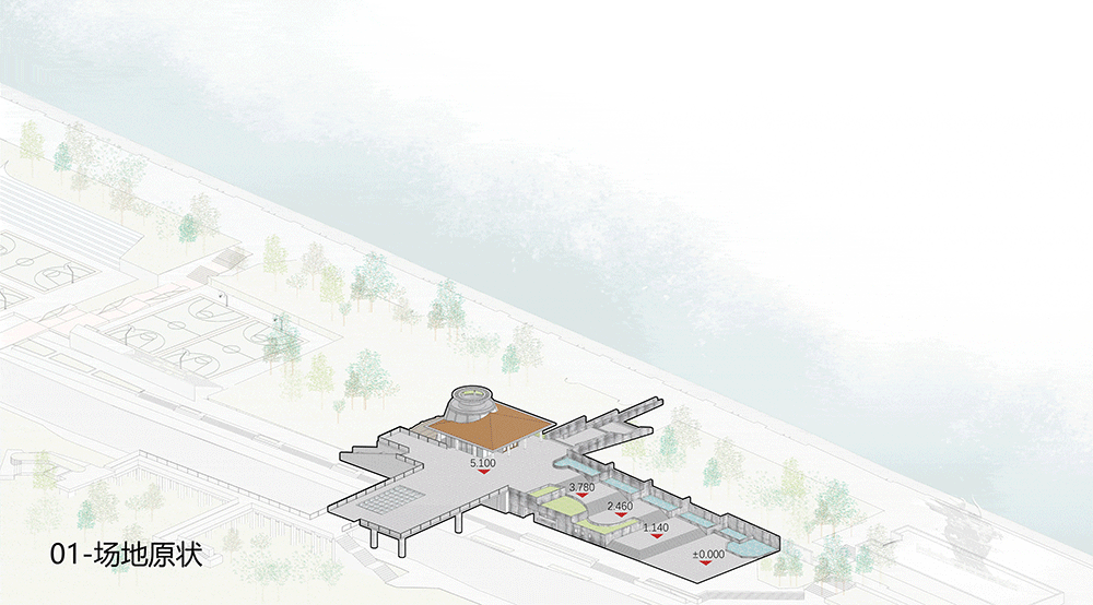 BIM建筑|杭州滨江公共空间·涧石驿与停云驿 / 同济原作设计工作室 BIM建筑|杭州滨江公共空间·涧石驿与停云驿 / 同济原作设计工作室
