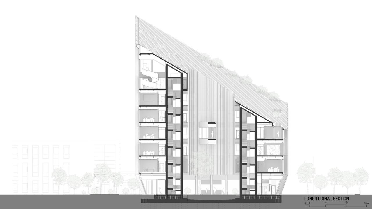 BIM建筑|第二外墙,Bonfiglioli 总部 / Peter Pichler Architecture BIM建筑|第二外墙,Bonfiglioli 总部 / Peter Pichler Architecture