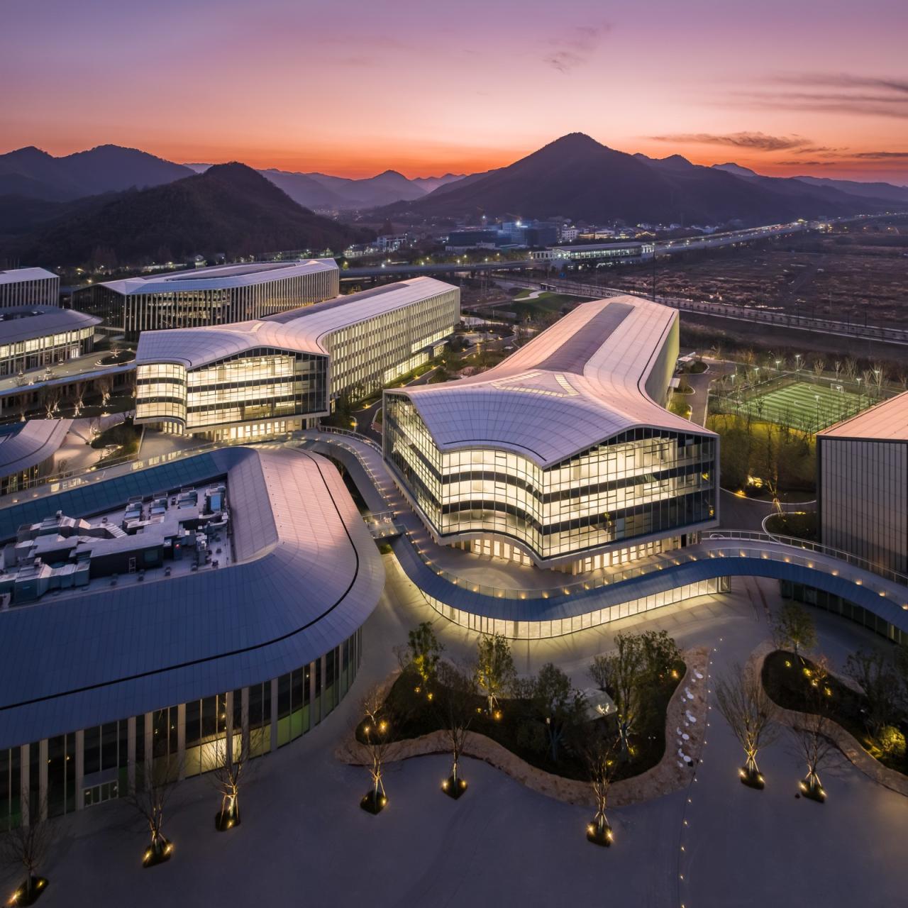 BIM建筑|阿里巴巴达摩院南湖园区 / Aedas BIM建筑|阿里巴巴达摩院南湖园区 / Aedas