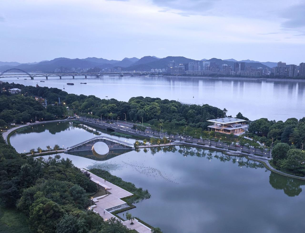 BIM建筑|杭州滨江公共空间·涧石驿与停云驿 / 同济原作设计工作室 BIM建筑|杭州滨江公共空间·涧石驿与停云驿 / 同济原作设计工作室