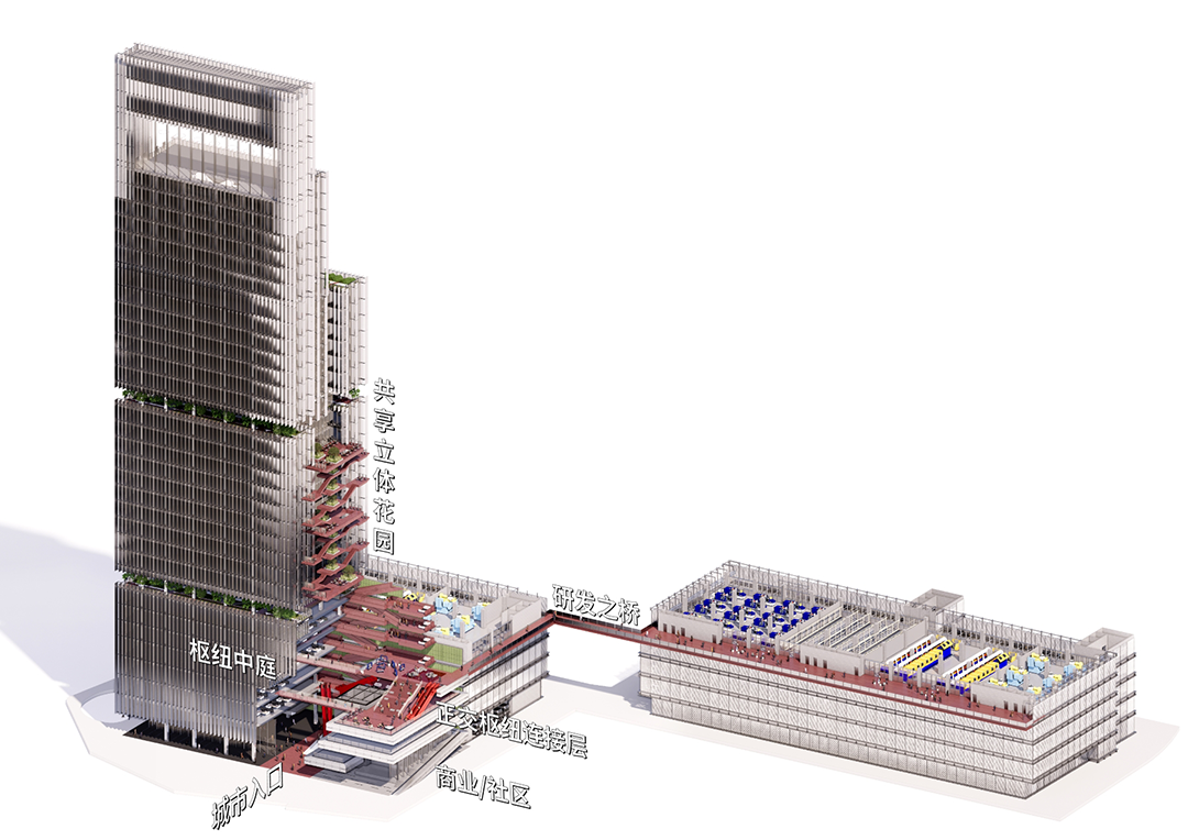 BIM建筑|中标候选方案:深圳宝安客运中心“工业上楼”项目 / SOPA祚诚建筑 BIM建筑|中标候选方案:深圳宝安客运中心“工业上楼”项目 / SOPA祚诚建筑