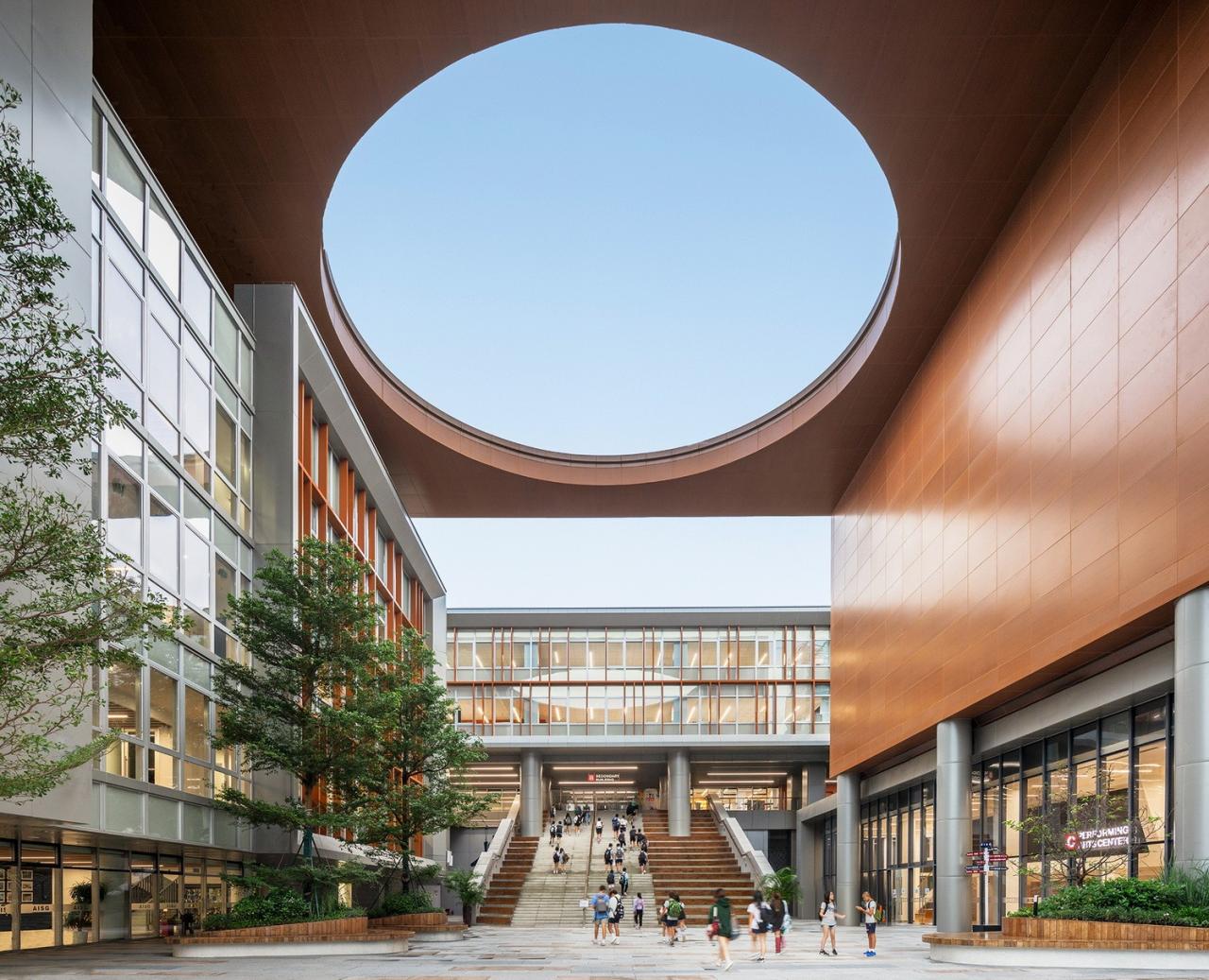 BIM建筑|广州美国人外籍人员子女学校科学城校区 / Perkins&Will BIM建筑|广州美国人外籍人员子女学校科学城校区 / Perkins&Will