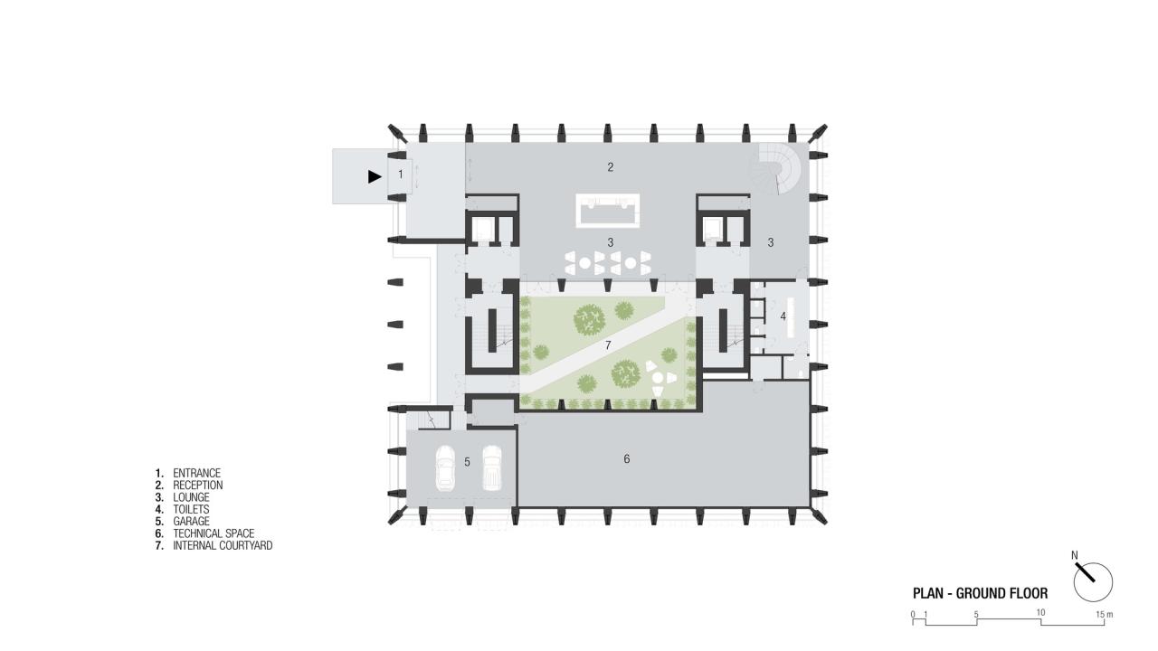 BIM建筑|第二外墙,Bonfiglioli 总部 / Peter Pichler Architecture BIM建筑|第二外墙,Bonfiglioli 总部 / Peter Pichler Architecture