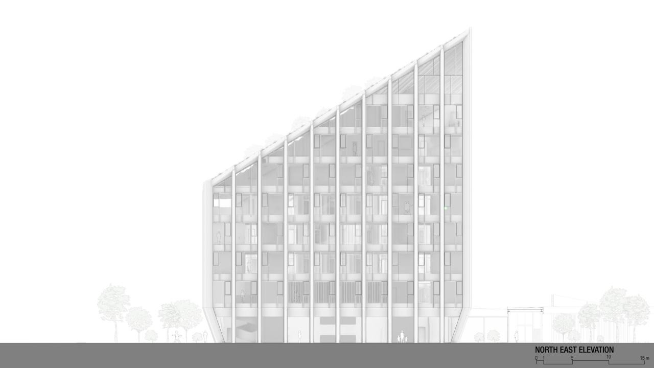 BIM建筑|第二外墙,Bonfiglioli 总部 / Peter Pichler Architecture BIM建筑|第二外墙,Bonfiglioli 总部 / Peter Pichler Architecture