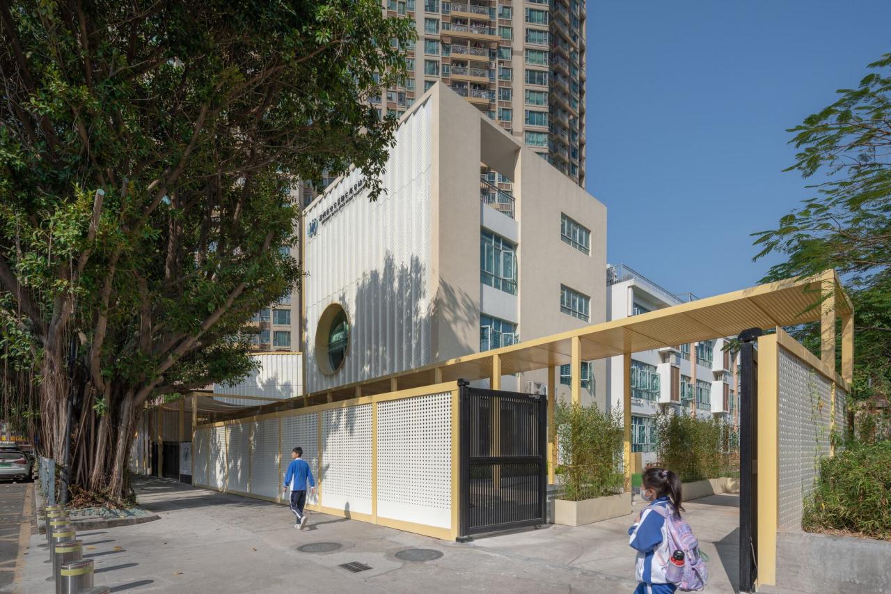 BIM建筑|新安海贝幼儿园改造 / 深圳对角线建筑设计 BIM建筑|新安海贝幼儿园改造 / 深圳对角线建筑设计
