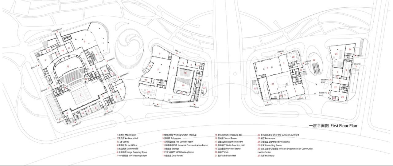 BIM建筑|温州高新文化广场 / 同济大学建筑设计研究院 BIM建筑|温州高新文化广场 / 同济大学建筑设计研究院