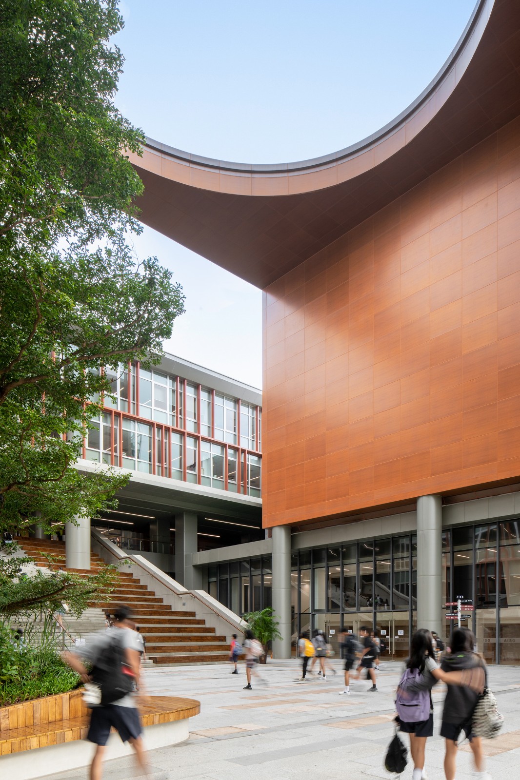 BIM建筑|广州美国人外籍人员子女学校科学城校区 / Perkins&Will BIM建筑|广州美国人外籍人员子女学校科学城校区 / Perkins&Will