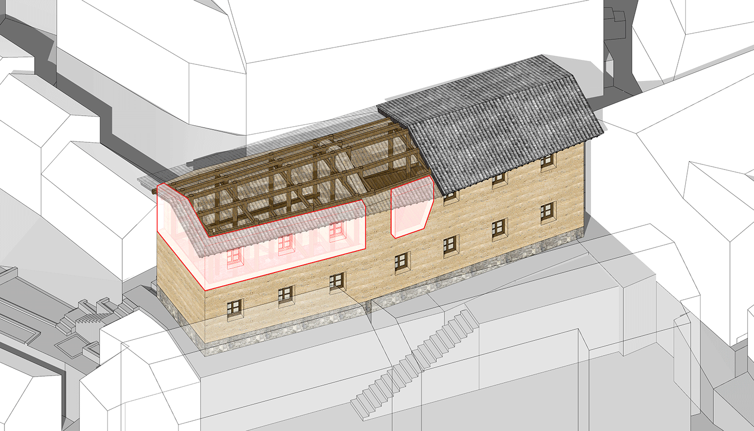 BIM建筑|崖居古村的新生:松阳•飞蔦集二期 / 孟凡浩-line+建筑事务所 BIM建筑|崖居古村的新生:松阳•飞蔦集二期 / 孟凡浩-line+建筑事务所