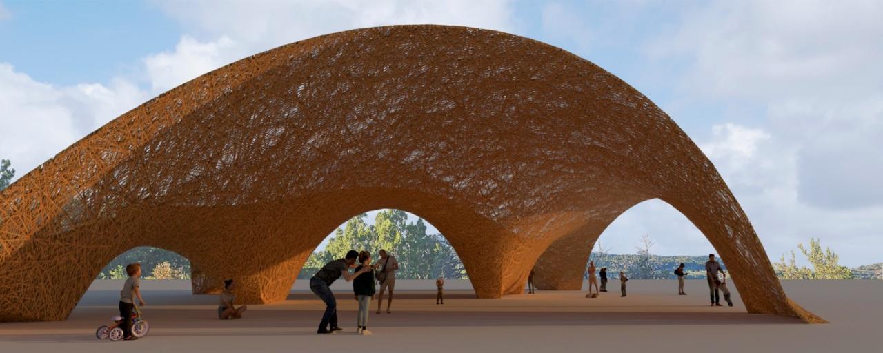 BIM建筑|‘蛹’入口展馆 / Cave Urban BIM建筑|‘蛹’入口展馆 / Cave Urban