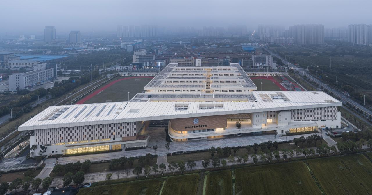 BIM建筑|苏州大学高邮实验学校 / 九城都市建筑 BIM建筑|苏州大学高邮实验学校 / 九城都市建筑
