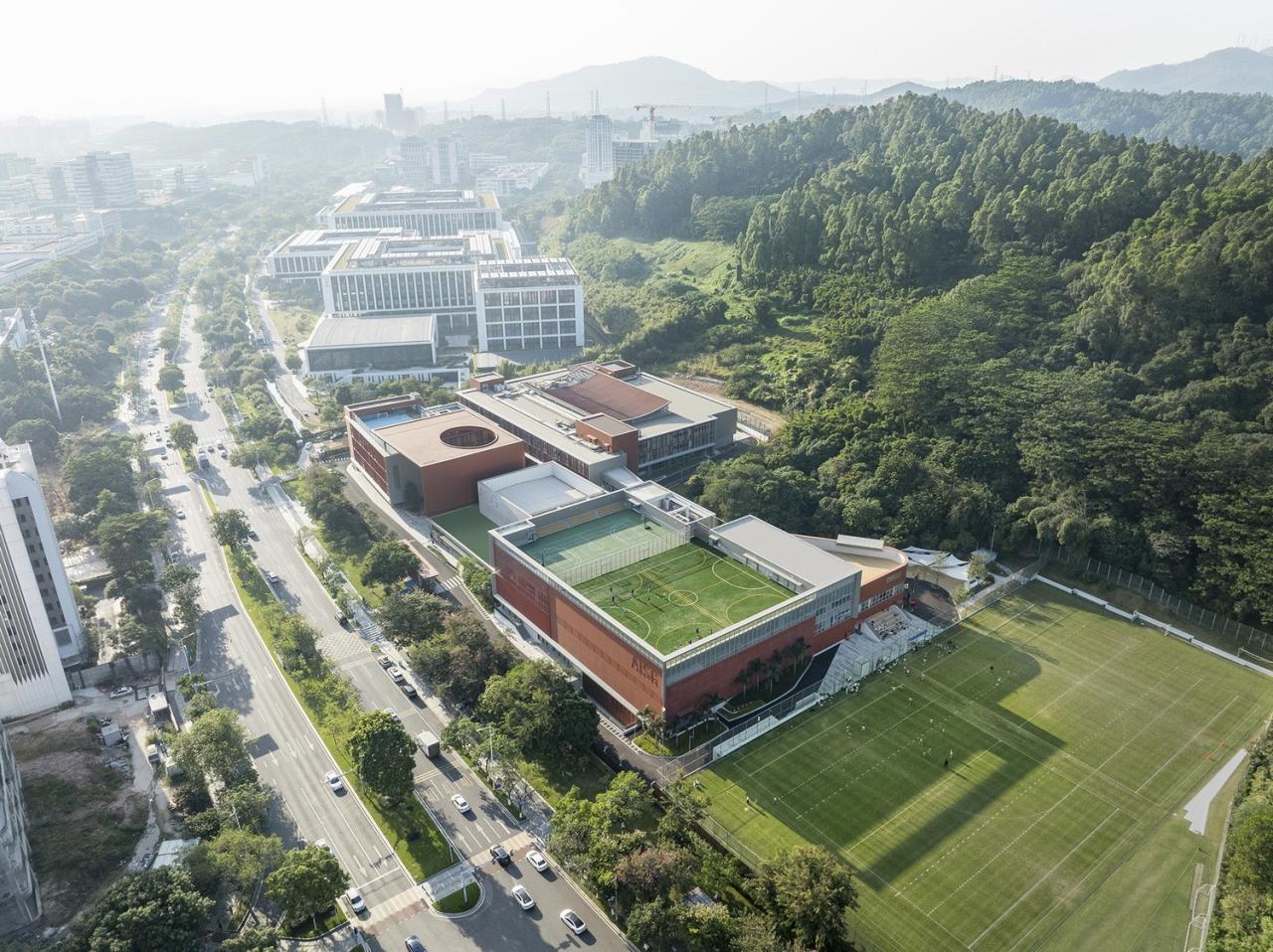BIM建筑|广州美国人外籍人员子女学校科学城校区 / Perkins&Will BIM建筑|广州美国人外籍人员子女学校科学城校区 / Perkins&Will