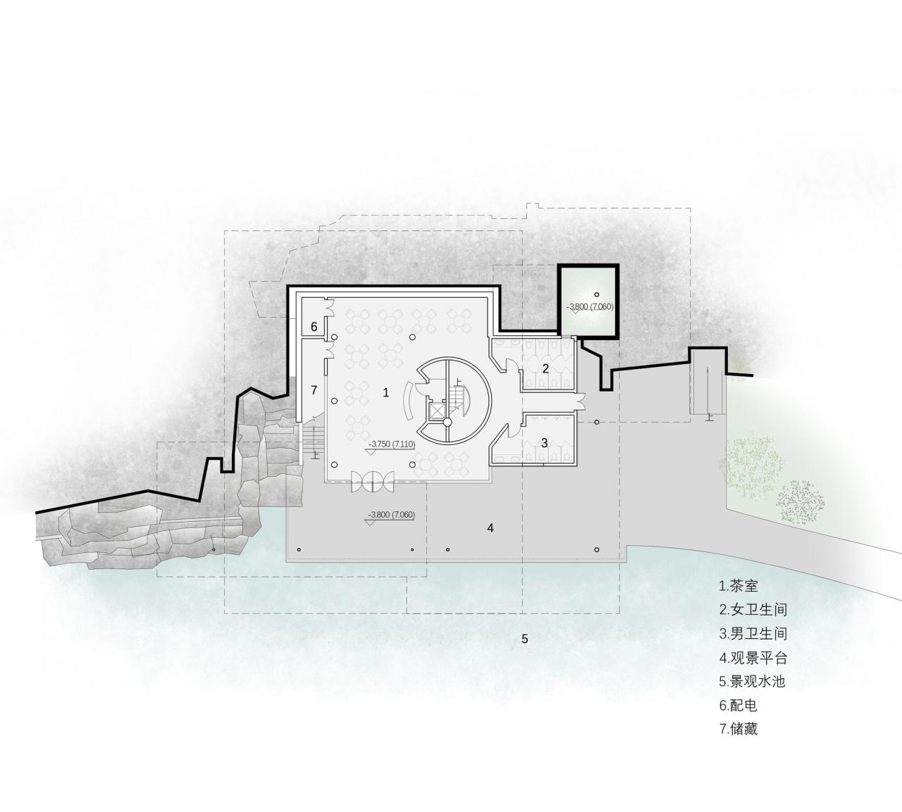 BIM建筑|杭州滨江公共空间·涧石驿与停云驿 / 同济原作设计工作室 BIM建筑|杭州滨江公共空间·涧石驿与停云驿 / 同济原作设计工作室