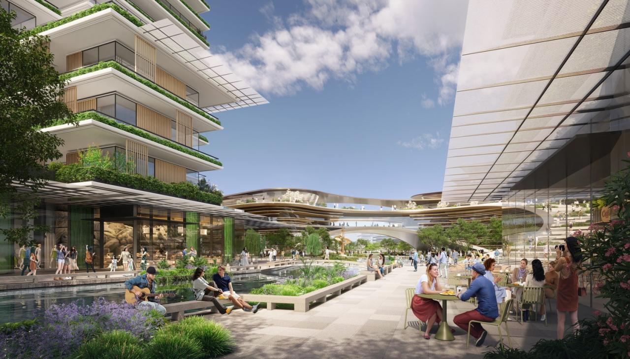BIM建筑|水乡社区:上海西岑科创中心 / Foster + Partners BIM建筑|水乡社区:上海西岑科创中心 / Foster + Partners