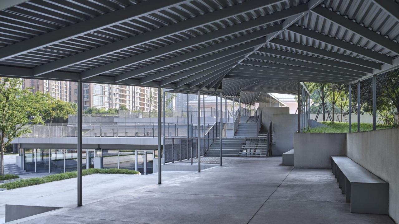 BIM建筑|杭州滨江公共空间·涧石驿与停云驿 / 同济原作设计工作室 BIM建筑|杭州滨江公共空间·涧石驿与停云驿 / 同济原作设计工作室