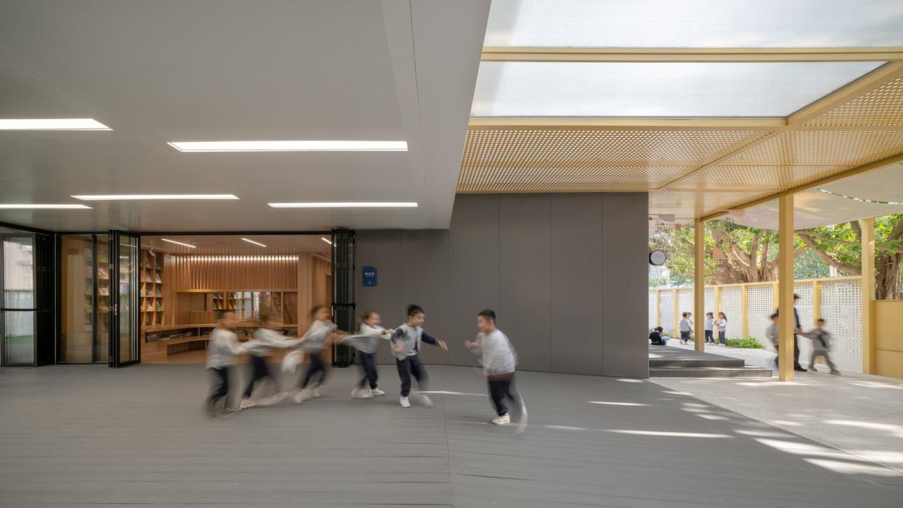 BIM建筑|新安海贝幼儿园改造 / 深圳对角线建筑设计 BIM建筑|新安海贝幼儿园改造 / 深圳对角线建筑设计