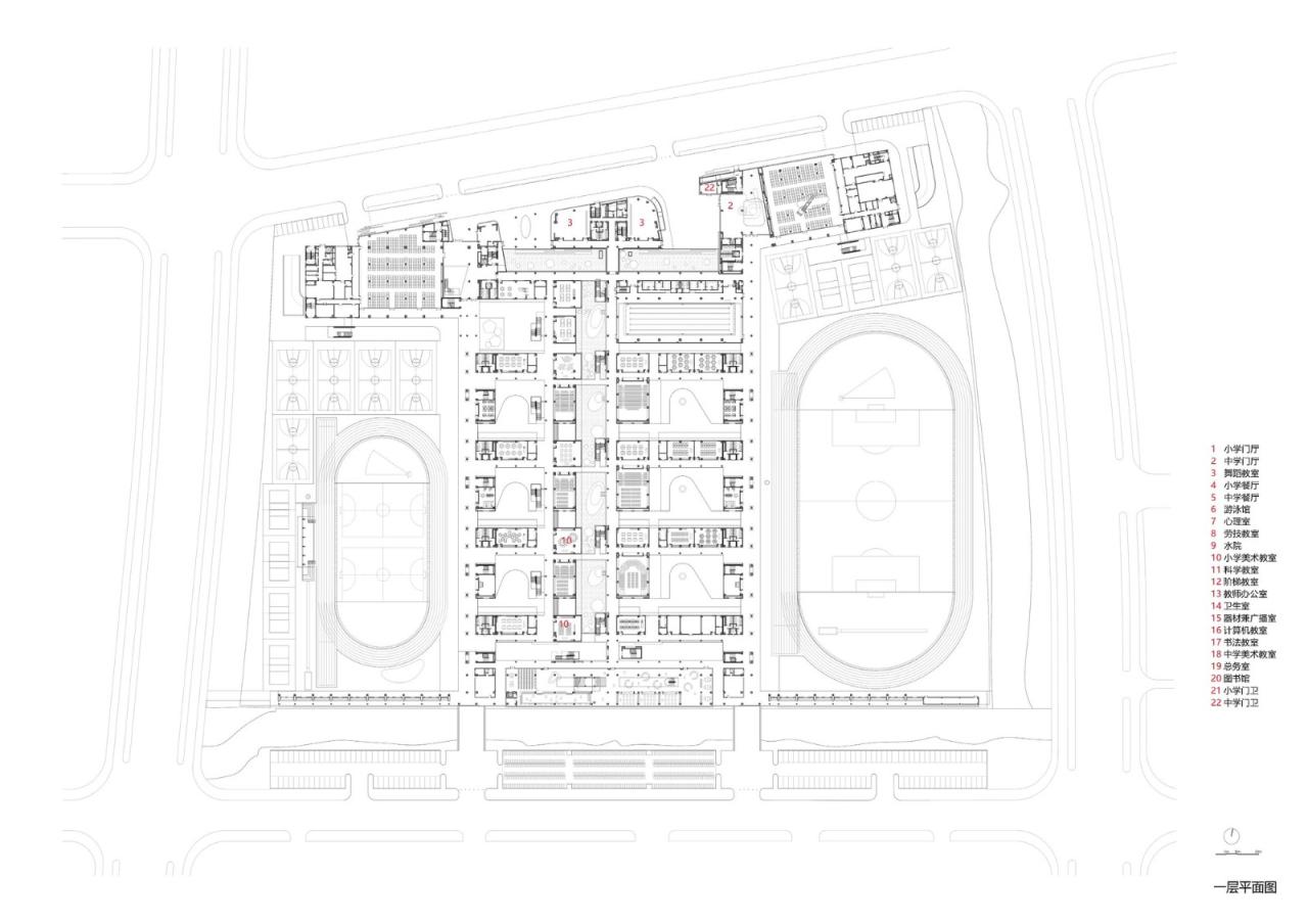 BIM建筑|苏州大学高邮实验学校 / 九城都市建筑 BIM建筑|苏州大学高邮实验学校 / 九城都市建筑