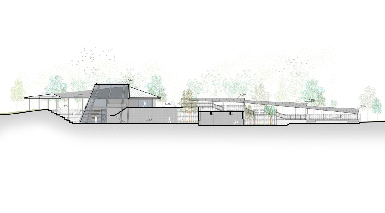 BIM建筑|杭州滨江公共空间·涧石驿与停云驿 / 同济原作设计工作室 BIM建筑|杭州滨江公共空间·涧石驿与停云驿 / 同济原作设计工作室