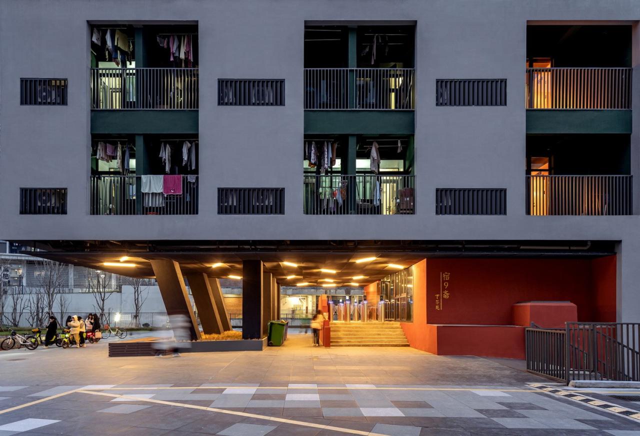 BIM建筑|景德镇艺术职业大学山谷学生公寓 / 清华大学建筑设计研究院 BIM建筑|景德镇艺术职业大学山谷学生公寓 / 清华大学建筑设计研究院