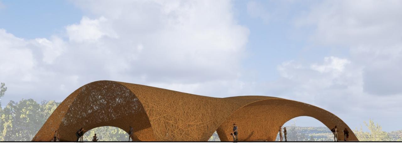 BIM建筑|‘蛹’入口展馆 / Cave Urban BIM建筑|‘蛹’入口展馆 / Cave Urban