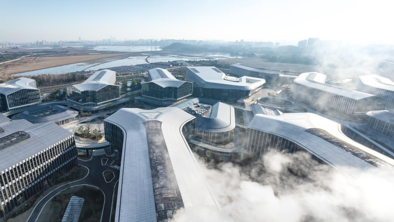 BIM建筑|阿里巴巴达摩院南湖园区 / Aedas BIM建筑|阿里巴巴达摩院南湖园区 / Aedas