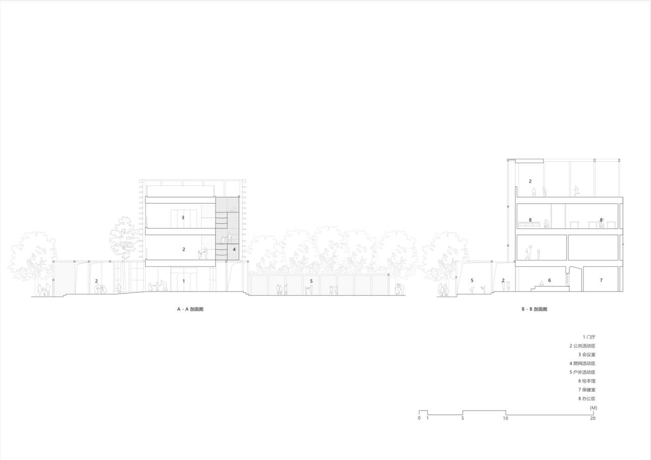 BIM建筑|新安海贝幼儿园改造 / 深圳对角线建筑设计 BIM建筑|新安海贝幼儿园改造 / 深圳对角线建筑设计
