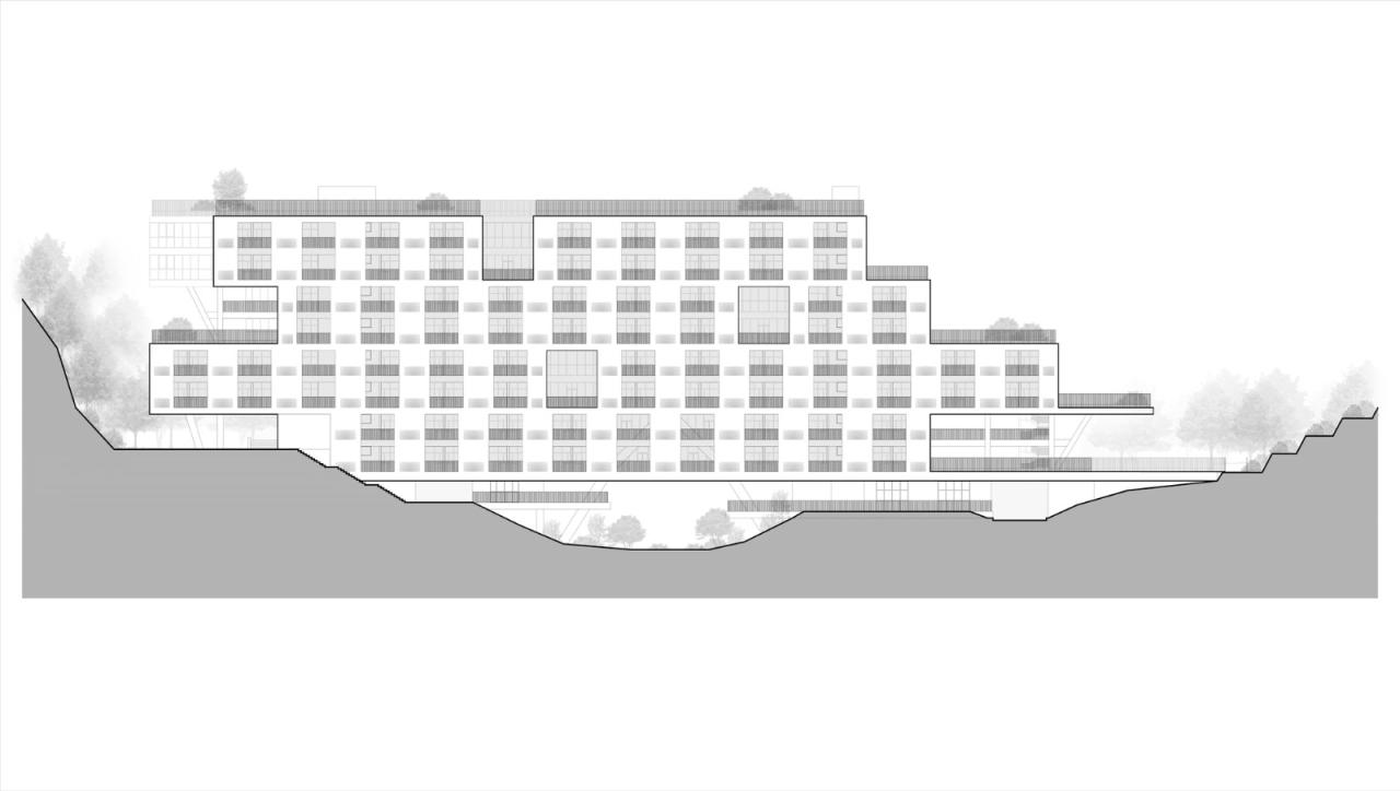 BIM建筑|景德镇艺术职业大学山谷学生公寓 / 清华大学建筑设计研究院 BIM建筑|景德镇艺术职业大学山谷学生公寓 / 清华大学建筑设计研究院