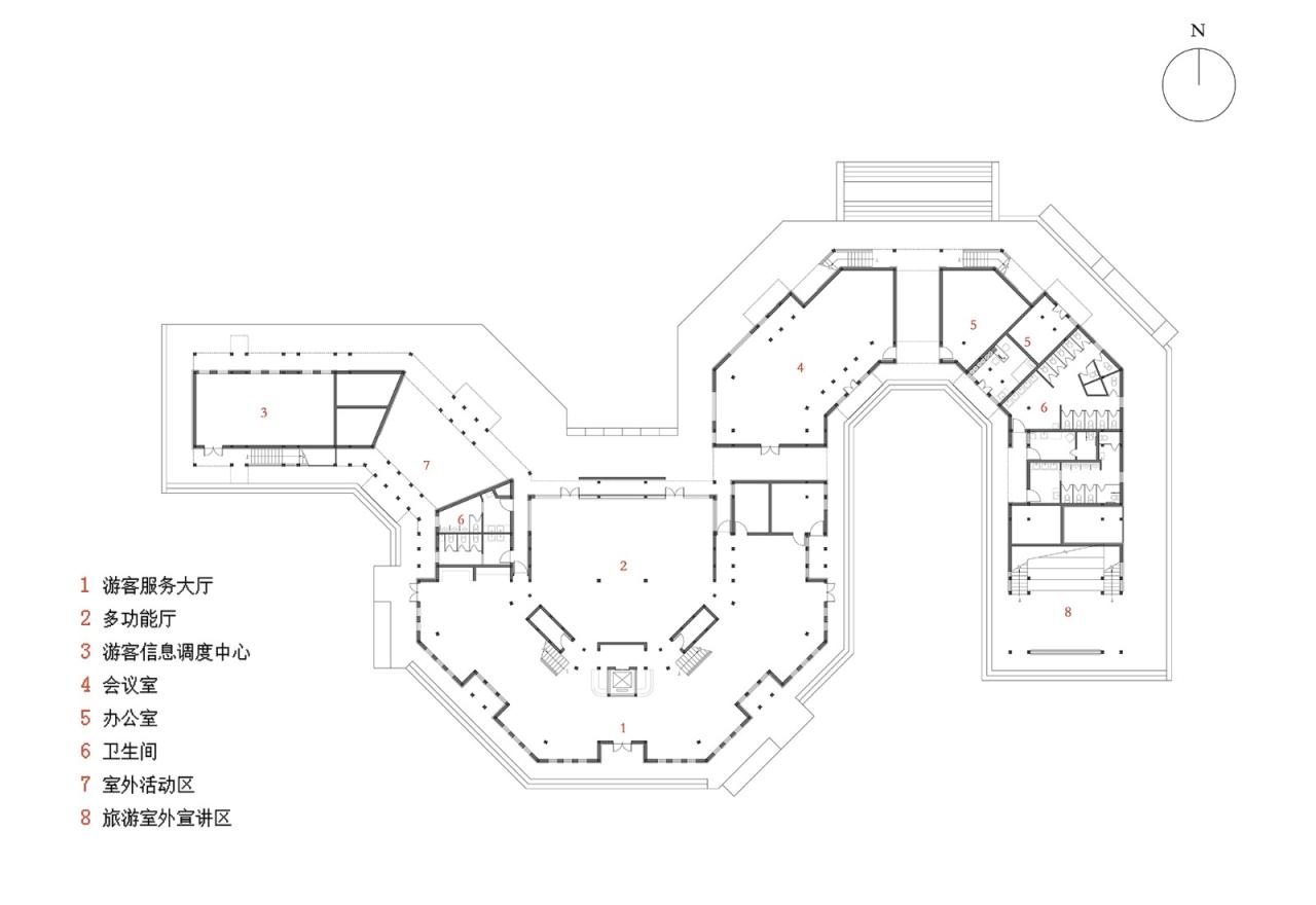 BIM建筑|龙形建筑:康县全域旅游游客集散中心 / 共生建筑Farmerson Architects BIM建筑|龙形建筑:康县全域旅游游客集散中心 / 共生建筑Farmerson Architects