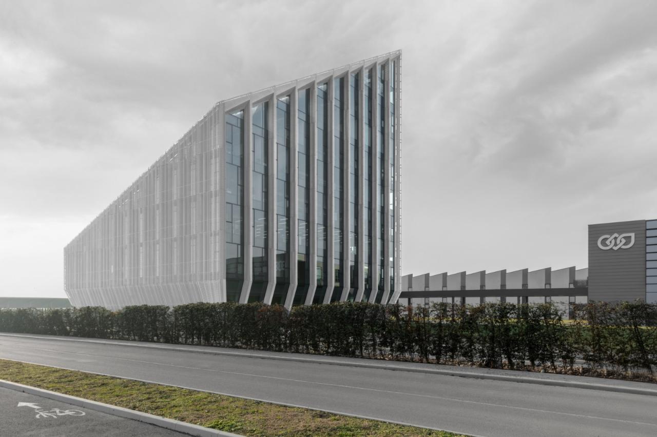 BIM建筑|第二外墙,Bonfiglioli 总部 / Peter Pichler Architecture BIM建筑|第二外墙,Bonfiglioli 总部 / Peter Pichler Architecture