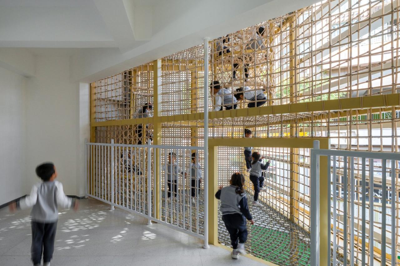 BIM建筑|新安海贝幼儿园改造 / 深圳对角线建筑设计 BIM建筑|新安海贝幼儿园改造 / 深圳对角线建筑设计