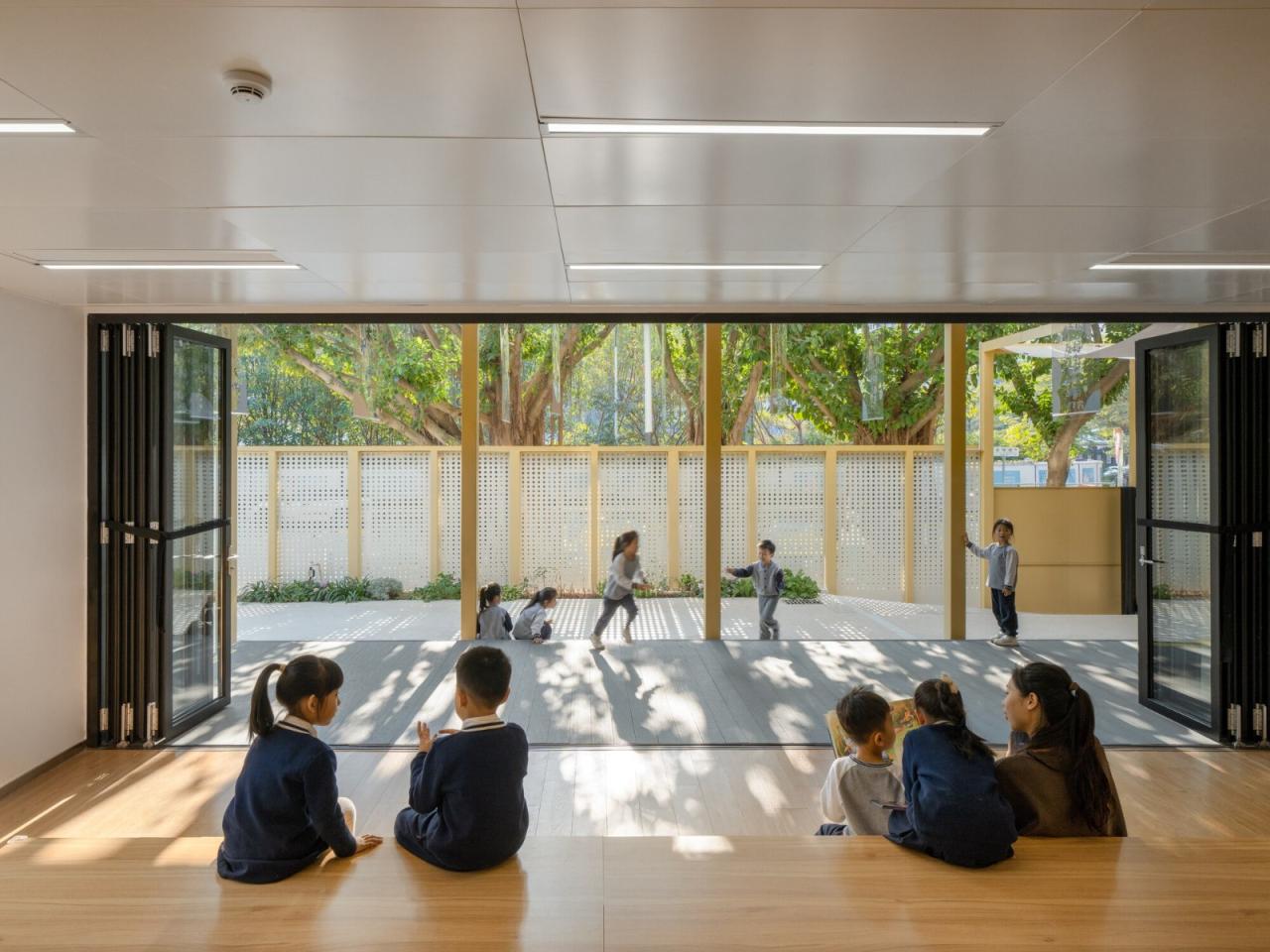BIM建筑|新安海贝幼儿园改造 / 深圳对角线建筑设计 BIM建筑|新安海贝幼儿园改造 / 深圳对角线建筑设计