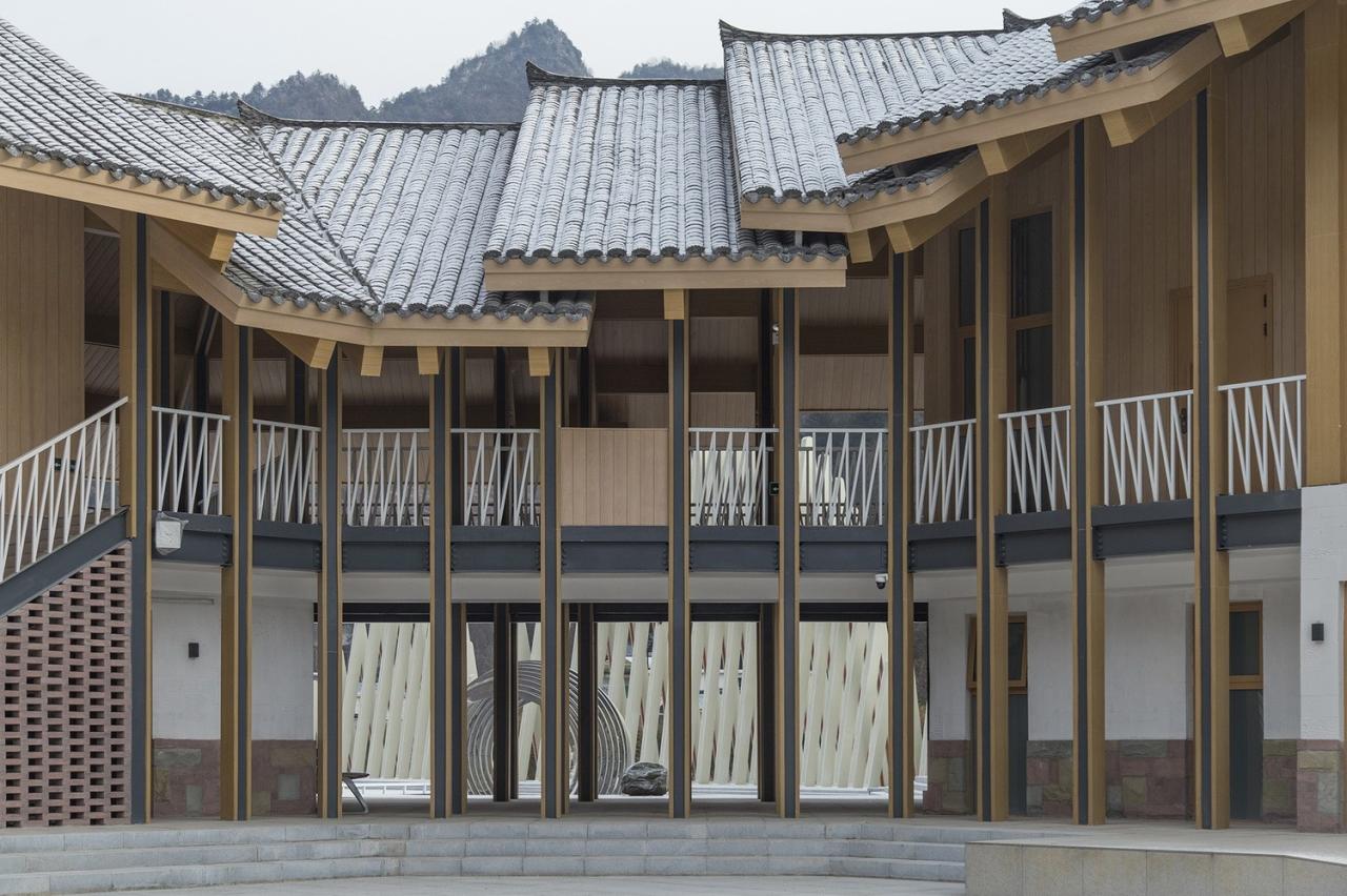 BIM建筑|龙形建筑:康县全域旅游游客集散中心 / 共生建筑Farmerson Architects BIM建筑|龙形建筑:康县全域旅游游客集散中心 / 共生建筑Farmerson Architects