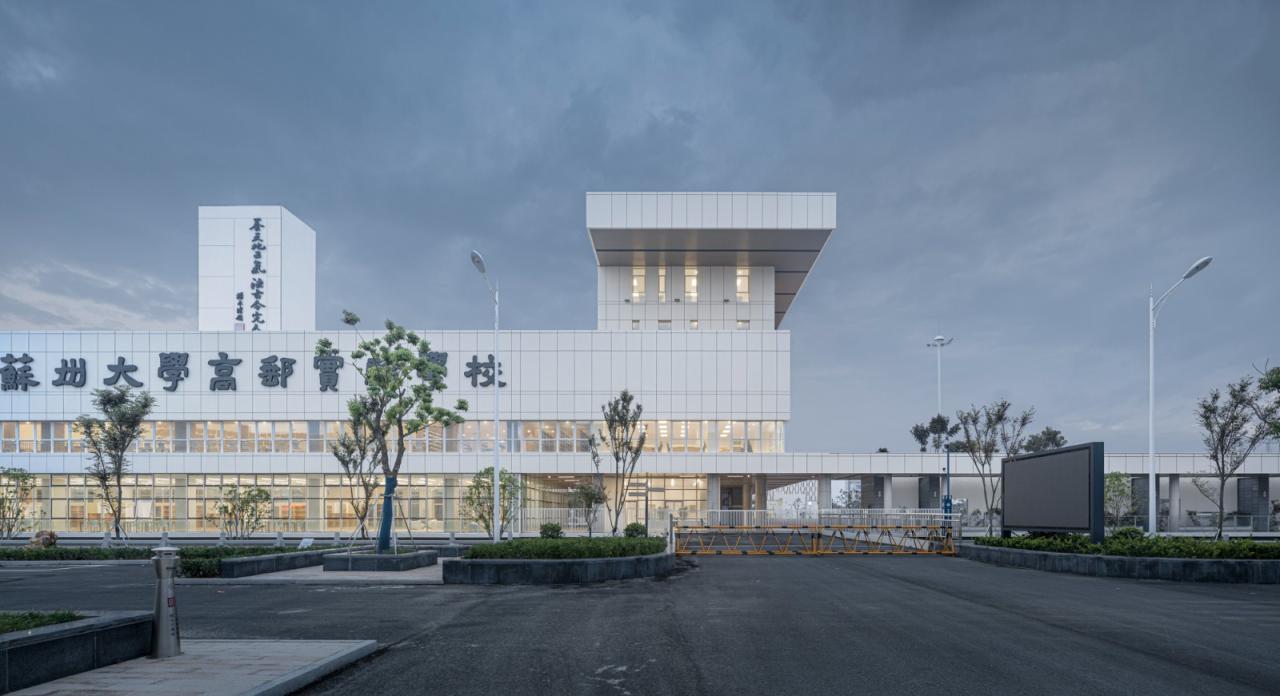 BIM建筑|苏州大学高邮实验学校 / 九城都市建筑 BIM建筑|苏州大学高邮实验学校 / 九城都市建筑
