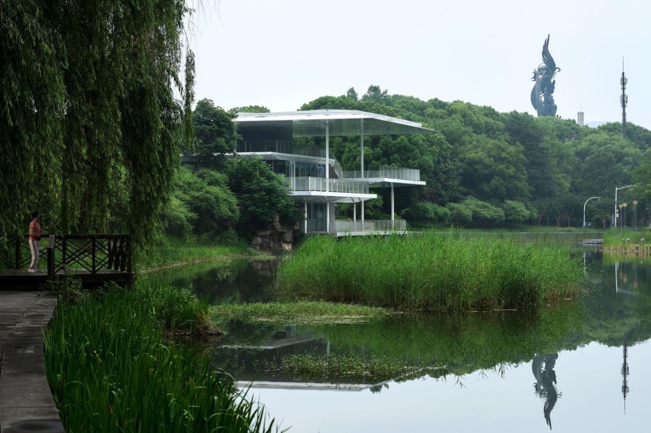 BIM建筑|杭州滨江公共空间·涧石驿与停云驿 / 同济原作设计工作室 BIM建筑|杭州滨江公共空间·涧石驿与停云驿 / 同济原作设计工作室