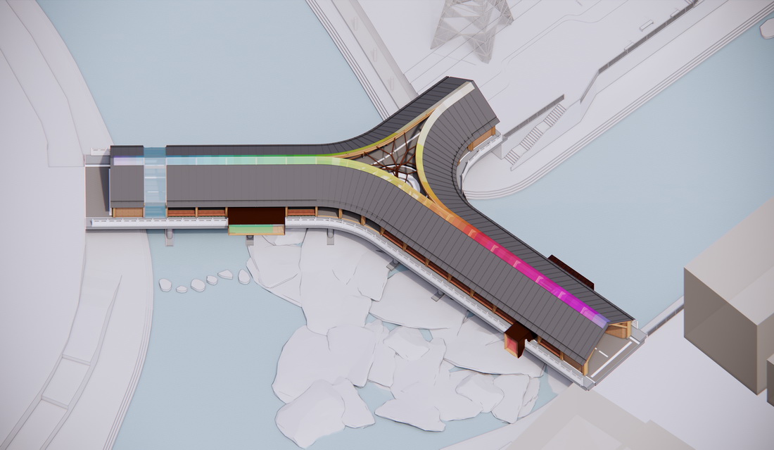 BIM建筑|康县新人字桥及周边商业街更新设计 / 三文建筑 何崴工作室 BIM建筑|康县新人字桥及周边商业街更新设计 / 三文建筑 何崴工作室