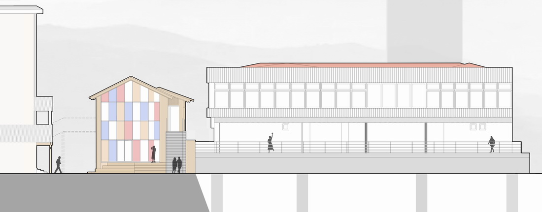 BIM建筑|康县新人字桥及周边商业街更新设计 / 三文建筑 何崴工作室 BIM建筑|康县新人字桥及周边商业街更新设计 / 三文建筑 何崴工作室