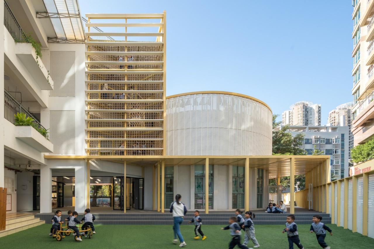 BIM建筑|新安海贝幼儿园改造 / 深圳对角线建筑设计 BIM建筑|新安海贝幼儿园改造 / 深圳对角线建筑设计