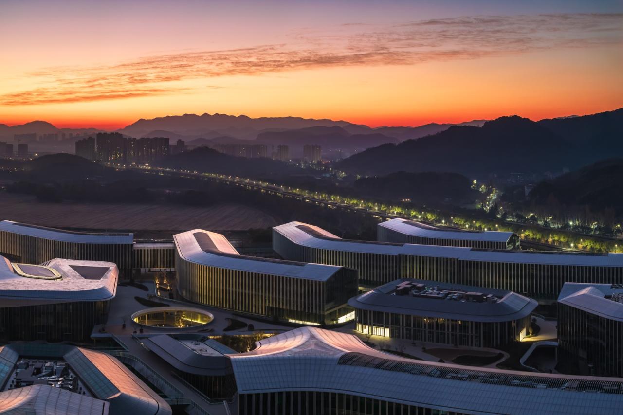 BIM建筑|阿里巴巴达摩院南湖园区 / Aedas BIM建筑|阿里巴巴达摩院南湖园区 / Aedas