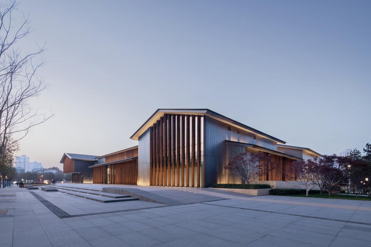 BIM建筑|安仁坊遗址展示厅与安仁驿馆 / 上海秉仁建筑师事务所 BIM建筑|安仁坊遗址展示厅与安仁驿馆 / 上海秉仁建筑师事务所