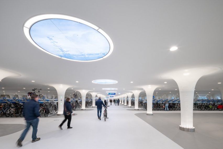 BIM建筑|伍尔克工作室设计水下自行车停车场 BIM建筑|伍尔克工作室设计水下自行车停车场